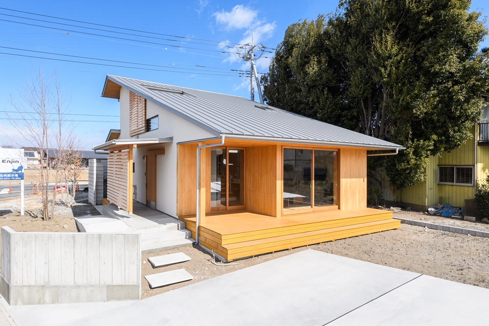 伊勢崎市 無垢とパッシブデザインに全館空調の家「南千木の家」